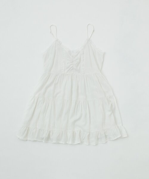 mline（エムライン）の「[mline]レースデザイン ミニワンピ（ワンピース・レディース・オフホワイト/ブラック・FREE）」の10枚目の写真