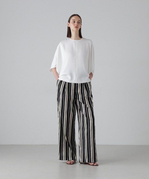 ADORE(アドーア)の「ボールドストライプジャガードパンツ(その他パンツ・レディース・ブラック・38/36)」の9枚目の写真