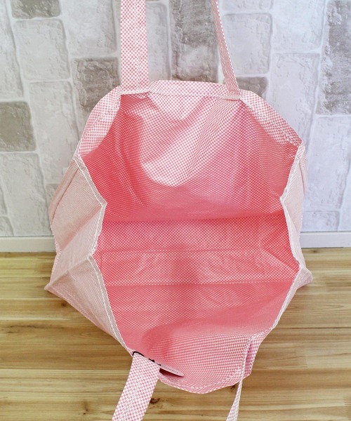 HAY(ヘイ)の「ヘイ キャンディモノバッグ M HAY Candy Mono Bag Medium(トートバッグ・レディース・グレー/ライトピンク・M)」の10枚目の写真