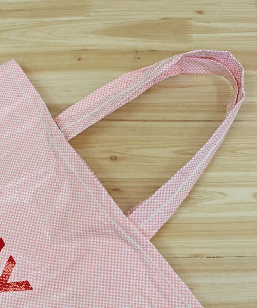 HAY(ヘイ)の「ヘイ キャンディモノバッグ M HAY Candy Mono Bag Medium(トートバッグ・レディース・グレー/ライトピンク・M)」の11枚目の写真