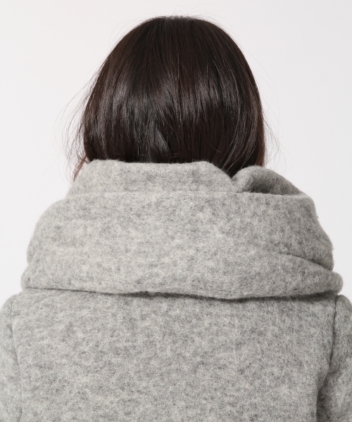 GLOBAL WORK（グローバルワーク）の「スライバーナカワタコート/564788（ダッフルコート・レディース・ブルー系その他/ネイビー/ベージュ/ライトグレー・LARGE/MEDIUM/SMALL）」の22枚目の写真