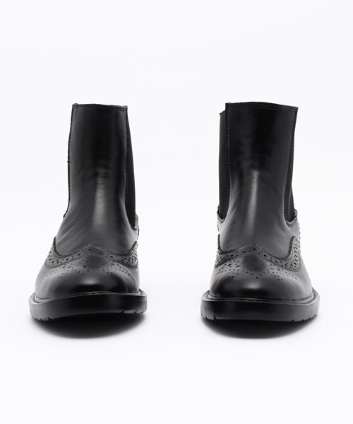 CROON A SONG（クルーンアソング）の「BIANCA サイドゴアラバーブーツ（レインシューズ・レディース・ブラック・L/M/S）」の9枚目の写真