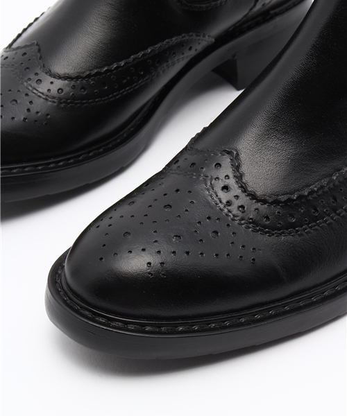 CROON A SONG（クルーンアソング）の「BIANCA サイドゴアラバーブーツ（レインシューズ・レディース・ブラック・L/M/S）」の8枚目の写真