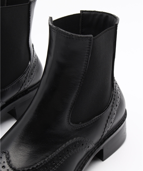 CROON A SONG（クルーンアソング）の「BIANCA サイドゴアラバーブーツ（レインシューズ・レディース・ブラック・L/M/S）」の7枚目の写真