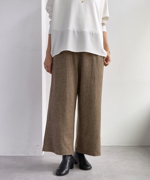 ウエストリブネップツイードパンツ（その他パンツ）｜BEARDSLEY