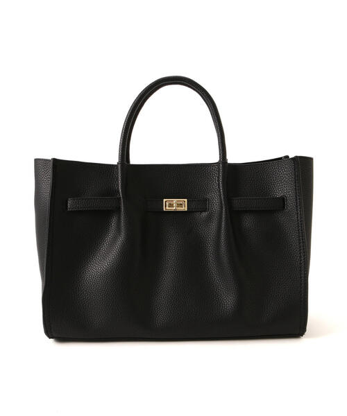 FREE'S MART(フリーズマート)の「◆シュリンクトートバッグ(トートバッグ・レディース・グレー/ブラック/ベージュ・フリ-)」の5枚目の写真