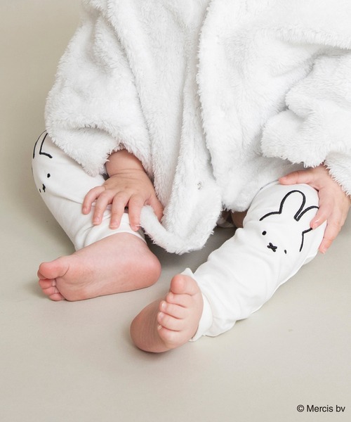 BRANSHES(ブランシェス)の「【miffy/ミッフィー/boris/ボリス】レッグウォーマー(レッグウォーマー・キッズ・ブラウン/オフホワイト・FREE)」の5枚目の写真