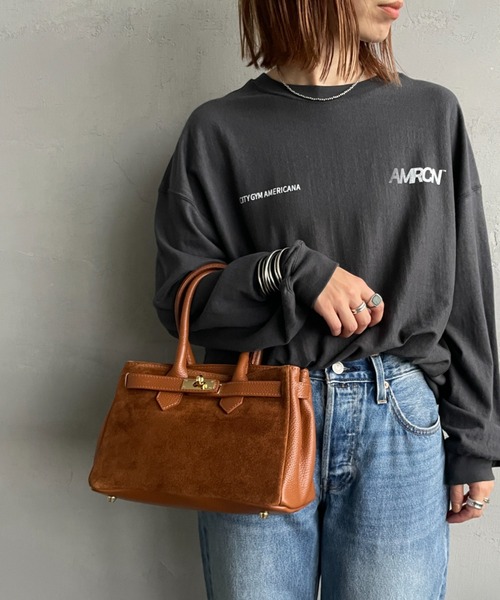 セール】[AULENTTI/オーレンティ] CAMOSCIO/DOLLARO 2WAY レザー