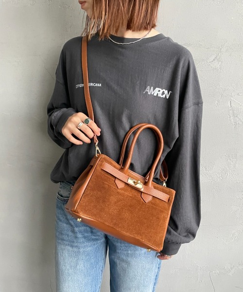 AULENTTI/オーレンティ] CAMOSCIO/DOLLARO 2WAY レザー