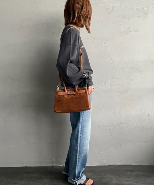 AULENTTI/オーレンティ] CAMOSCIO/DOLLARO 2WAY レザー