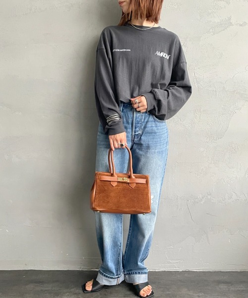 セール】[AULENTTI/オーレンティ] CAMOSCIO/DOLLARO 2WAY レザー