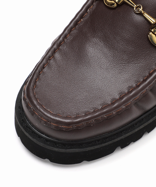 REMNEビットローファーブラック レザー モカシン　SLOBE IENA REMNEビットローファーブラック レザー モカシン SLOBE IENA