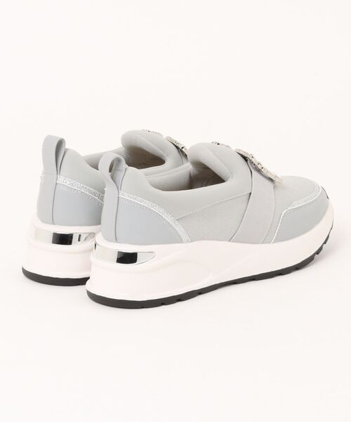 JELLY BEANS（ジェリービーンズ）の「スクエアビジュースリッポンスニーカー(211-55350)JELLY BEANS(ジェリービーンズ)（スニーカー・レディース・ブラック/グレー・LL/L/M/S）」の17枚目の写真