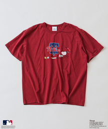 Vintage PEANUTS | PEANUTS 別注 MLB ベースボール プリントTシャツ(Tシャツ/カットソー)