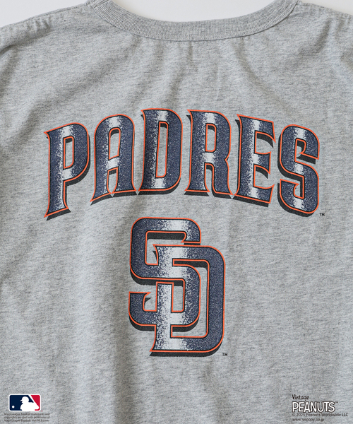 Vintage PEANUTS（ビンテージピーナッツ）の「PEANUTS 別注 MLB ベースボール プリントTシャツ（Tシャツ/カットソー・メンズ・ブラック系その他/ボルドー/ホワイト系その他/ホワイト/ライトグレー/ブラック・LARGE/MEDIUM）」の20枚目の写真