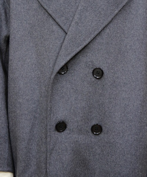 セール】LE GLAZIK/ル グラジック ウール ダブルブレストコート LAMBS
