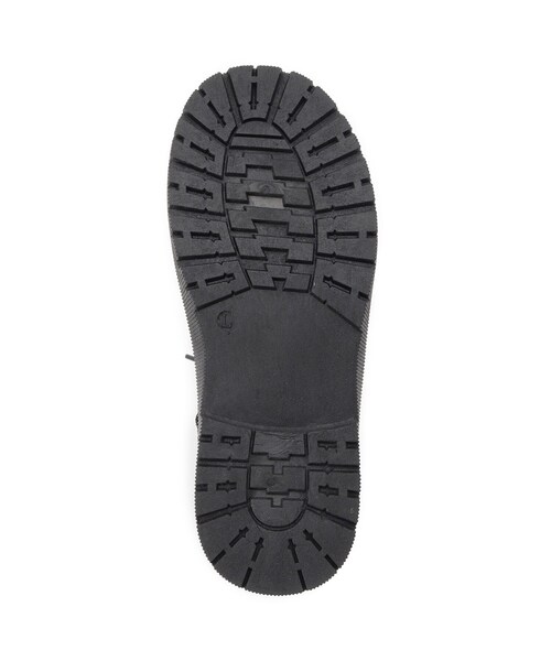 SHOO・LA・RUE（シューラルー）の「ニットレースアップブーツ（ブーツ・レディース・ブラウン系その他/ブラック・35/45）」の8枚目の写真