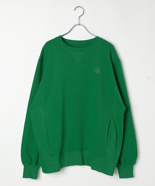 PBLIM(ページボーイリム)の「《UNISEX/BASIC SERIES》トンプキンスウェットプルオーバー(スウェット・レディース・ブルー/グレー/レッド/グリーン/ブラック/アイボリー/ネイビー・LARGE/MEDIUM)」の12枚目の写真