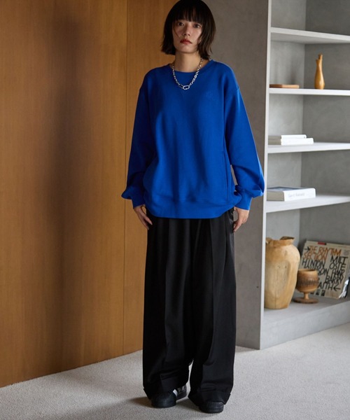 PBLIM(ページボーイリム)の「《UNISEX/BASIC SERIES》トンプキンスウェットプルオーバー(スウェット・レディース・ブルー/グレー/レッド/グリーン/ブラック/アイボリー/ネイビー・LARGE/MEDIUM)」の20枚目の写真