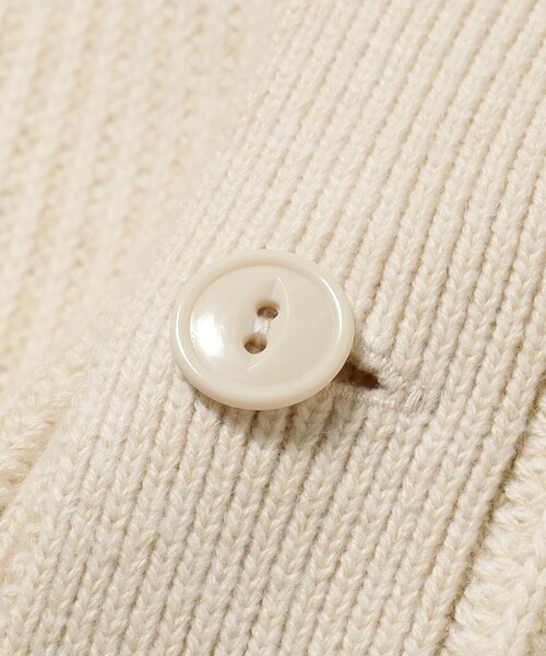 BEAMS BOY(ビームスボーイ)の「【1/15再値下げ】ショート レタード カーディガン(カーディガン/ボレロ・レディース・ホワイト系その他7/ネイビー・ONE SIZE)」の4枚目の写真