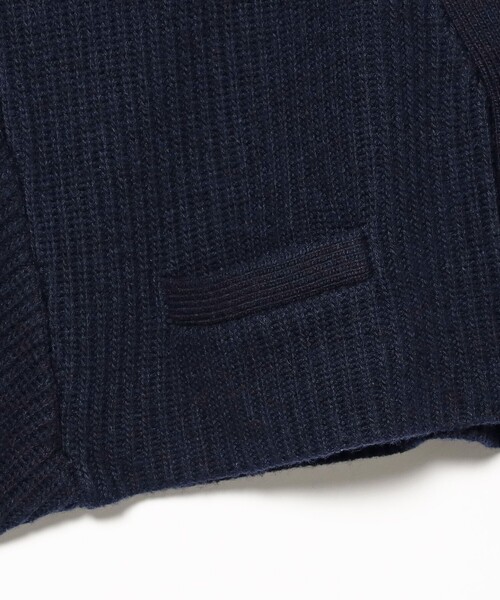 BEAMS BOY(ビームスボーイ)の「【1/15再値下げ】ショート レタード カーディガン(カーディガン/ボレロ・レディース・ホワイト系その他7/ネイビー・ONE SIZE)」の7枚目の写真