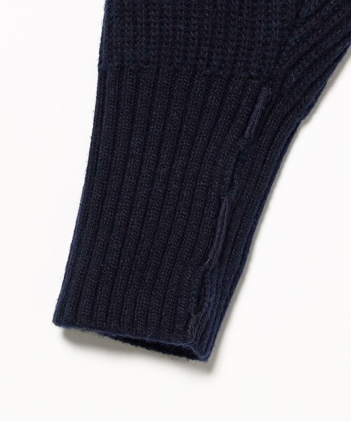 BEAMS BOY(ビームスボーイ)の「【1/15再値下げ】ショート レタード カーディガン(カーディガン/ボレロ・レディース・ホワイト系その他7/ネイビー・ONE SIZE)」の8枚目の写真