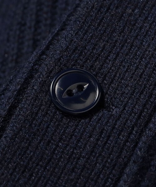 BEAMS BOY(ビームスボーイ)の「【1/15再値下げ】ショート レタード カーディガン(カーディガン/ボレロ・レディース・ホワイト系その他7/ネイビー・ONE SIZE)」の10枚目の写真