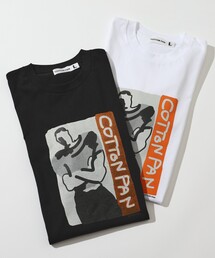 cotton pan | COTTON PAN/コットンパン レントン フロントプリントTシャツ / CP25SS-FH005(Tシャツ/カットソー)