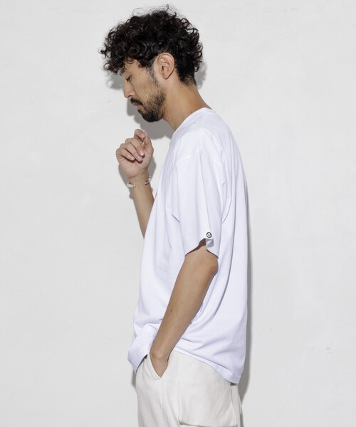 cotton pan（コットンパン）の「COTTON PAN/コットンパン レントン フロントプリントTシャツ / CP25SS-FH005（Tシャツ/カットソー・メンズ・ブラック/ホワイト・M/L）」の6枚目の写真