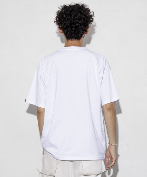 cotton pan（コットンパン）の「COTTON PAN/コットンパン レントン フロントプリントTシャツ / CP25SS-FH005（Tシャツ/カットソー・メンズ・ブラック/ホワイト・M/L）」の7枚目の写真