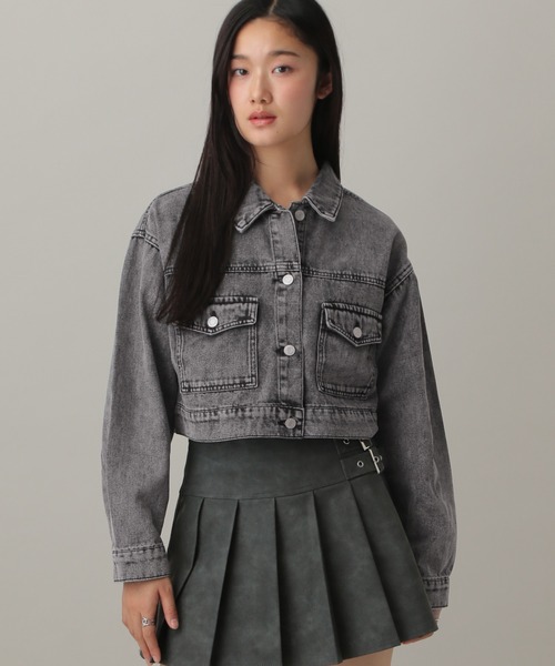 3.3 Field Trip （3.3フィールドトリップ）の「3.3 Field Trip／デニムショートジャケット（デニムジャケット・レディース・その他2/その他1・FREE）」の2枚目の写真