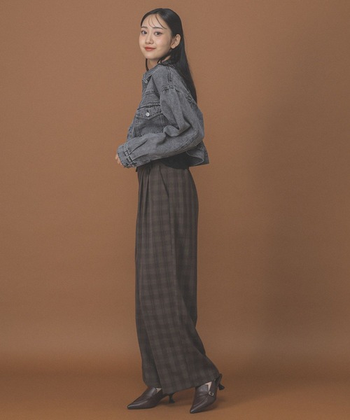 3.3 Field Trip （3.3フィールドトリップ）の「3.3 Field Trip／デニムショートジャケット（デニムジャケット・レディース・その他2/その他1・FREE）」の5枚目の写真