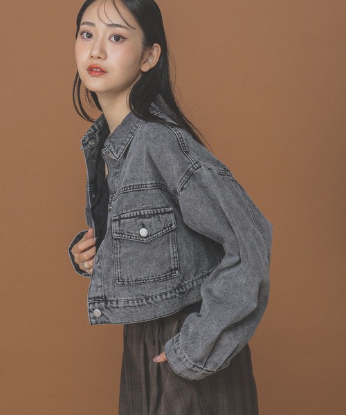 セール】3.3 Field Trip／デニムショートジャケット（デニムジャケット