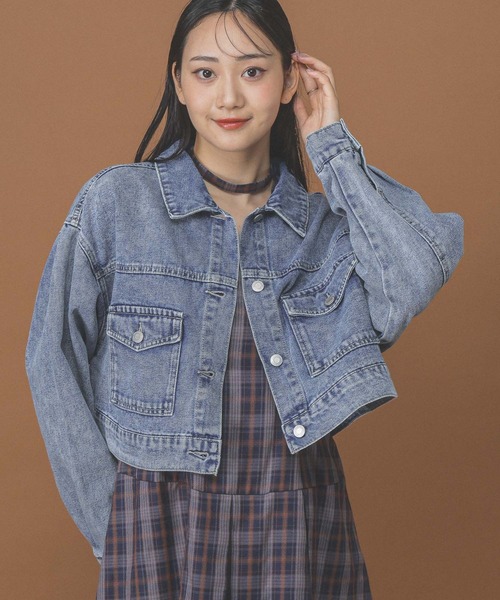 3.3 Field Trip （3.3フィールドトリップ）の「3.3 Field Trip／デニムショートジャケット（デニムジャケット・レディース・その他2/その他1・FREE）」の12枚目の写真
