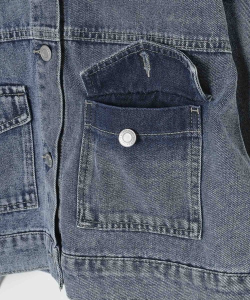 3.3 Field Trip （3.3フィールドトリップ）の「3.3 Field Trip／デニムショートジャケット（デニムジャケット・レディース・その他2/その他1・FREE）」の19枚目の写真