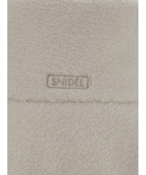 SNIDEL（スナイデル）の「バリエバケットハット（ハット・レディース・アイボリー/チェック/ブラウン・F）」の8枚目の写真