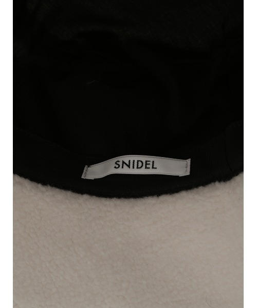 SNIDEL（スナイデル）の「バリエバケットハット（ハット・レディース・アイボリー/チェック/ブラウン・F）」の12枚目の写真