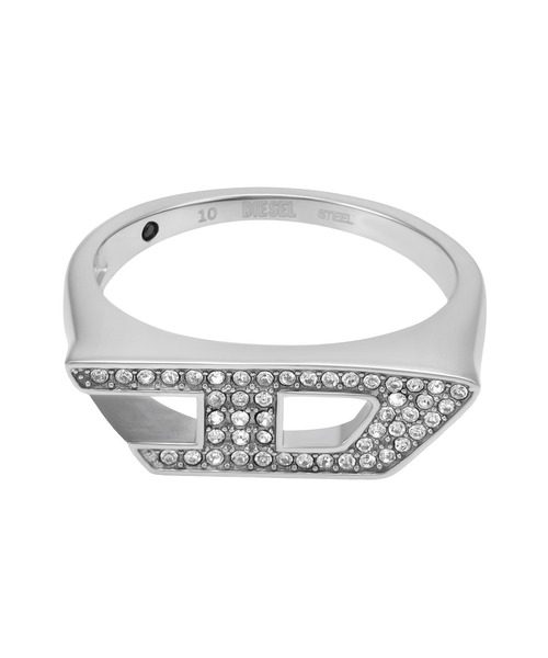 DIESEL(ディーゼル)の「ディーゼル アクセサリー メンズ 指輪 シルバー DX1629040(リング・メンズ・シルバー・US10/US9/US7/US6.5/US5/US8)」の1枚目の写真