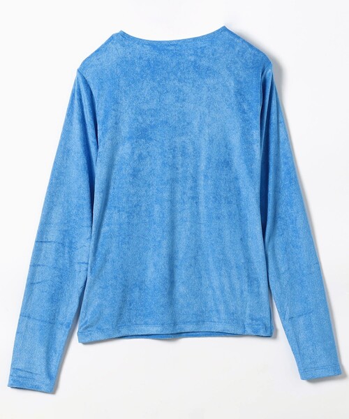 baserange ベロア　ロングスリーブT BASERANGE/ベースレンジ OMO LONG SLEEVE TEE/オモ ロングスリーブ T