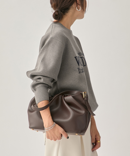 VERMEIL par iena LOGO Knit プルオーバー セール】LOGO Knit プルオーバー（ニット/セーター）｜VERMEIL par