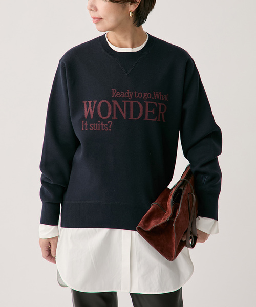 セール】LOGO Knit プルオーバー（ニット/セーター）｜VERMEIL par