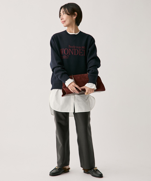 セール】LOGO Knit プルオーバー（ニット/セーター）｜VERMEIL par