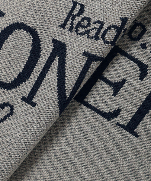 VERMEIL par iena（ヴェルメイユパーイエナ）の「LOGO Knit プルオーバー（ニット/セーター・レディース・ネイビー/グレー・FREE）」の11枚目の写真