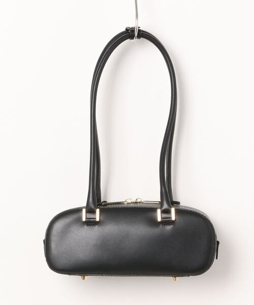 CHRISTIAN VILLA（クリスチャンヴィラ）の「【CHRISTIAN VILLA】ワイドシルエットミニショルダーバッグ(Q56515)（ショルダーバッグ・レディース・ブラック・ALL）」の2枚目の写真
