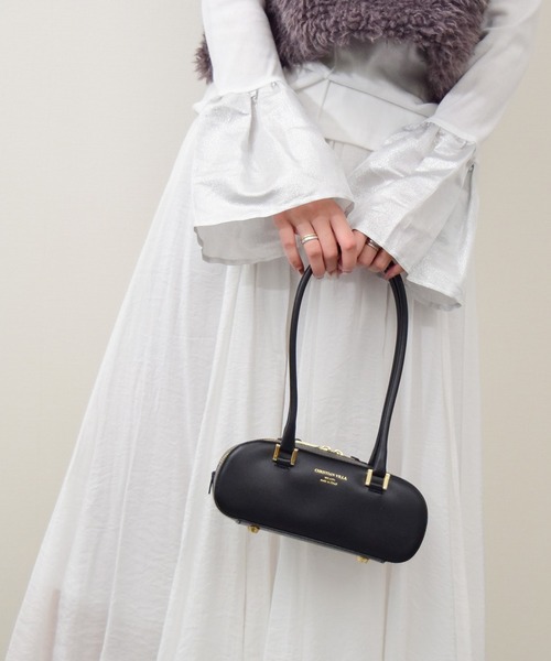 セール】【CHRISTIAN VILLA】ワイドシルエットミニショルダーバッグ