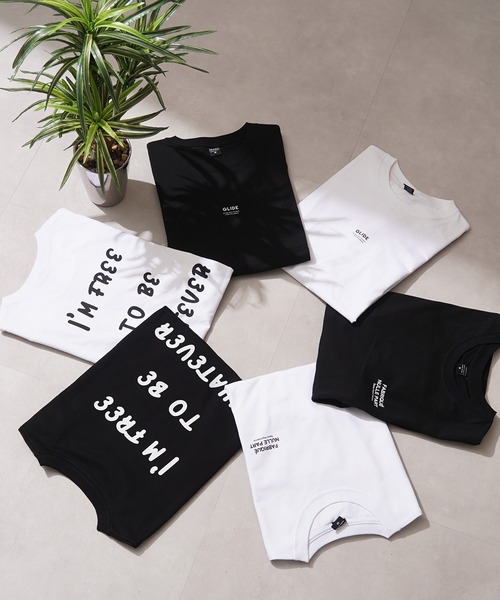 1111clothing（ワンフォークロージング）の「度詰め天竺 ロゴ ロングスリーブTシャツ / High-density jersey logo long-sleeved T-shirt（Tシャツ/カットソー・メンズ・ホワイト系1/ホワイト系2/ホワイト系3/ブラック系1/ブラック系2/ブラック系3・M/L）」の7枚目の写真