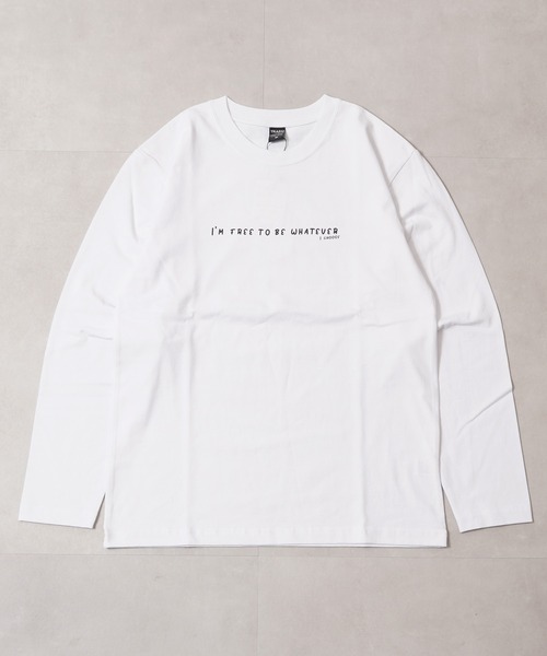 1111clothing（ワンフォークロージング）の「度詰め天竺 ロゴ ロングスリーブTシャツ / High-density jersey logo long-sleeved T-shirt（Tシャツ/カットソー・メンズ・ホワイト系1/ホワイト系2/ホワイト系3/ブラック系1/ブラック系2/ブラック系3・M/L）」の10枚目の写真
