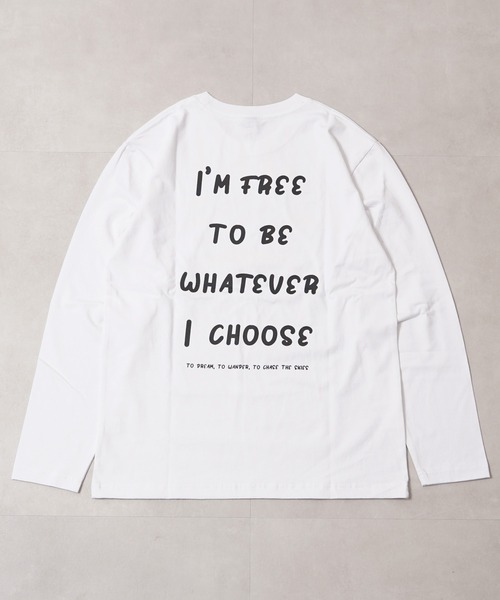 1111clothing（ワンフォークロージング）の「度詰め天竺 ロゴ ロングスリーブTシャツ / High-density jersey logo long-sleeved T-shirt（Tシャツ/カットソー・メンズ・ホワイト系1/ホワイト系2/ホワイト系3/ブラック系1/ブラック系2/ブラック系3・M/L）」の11枚目の写真