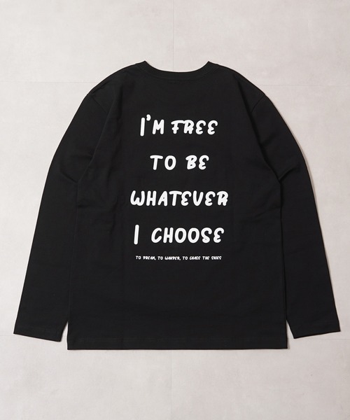1111clothing（ワンフォークロージング）の「度詰め天竺 ロゴ ロングスリーブTシャツ / High-density jersey logo long-sleeved T-shirt（Tシャツ/カットソー・メンズ・ホワイト系1/ホワイト系2/ホワイト系3/ブラック系1/ブラック系2/ブラック系3・M/L）」の17枚目の写真