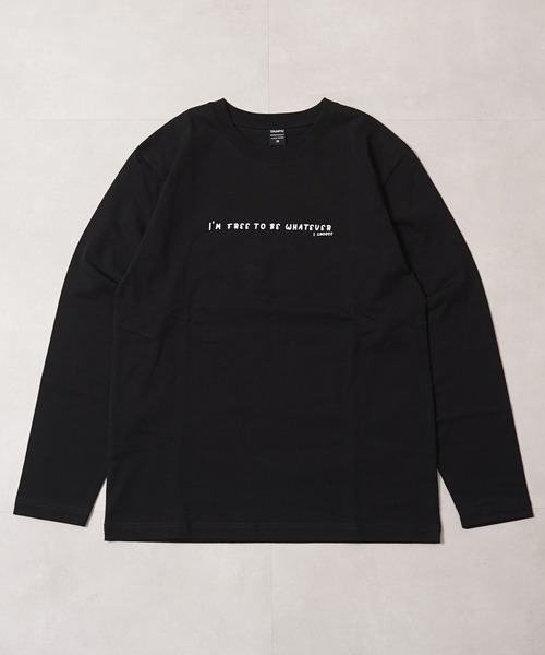 1111clothing（ワンフォークロージング）の「度詰め天竺 ロゴ ロングスリーブTシャツ / High-density jersey logo long-sleeved T-shirt（Tシャツ/カットソー・メンズ・ホワイト系1/ホワイト系2/ホワイト系3/ブラック系1/ブラック系2/ブラック系3・M/L）」の16枚目の写真